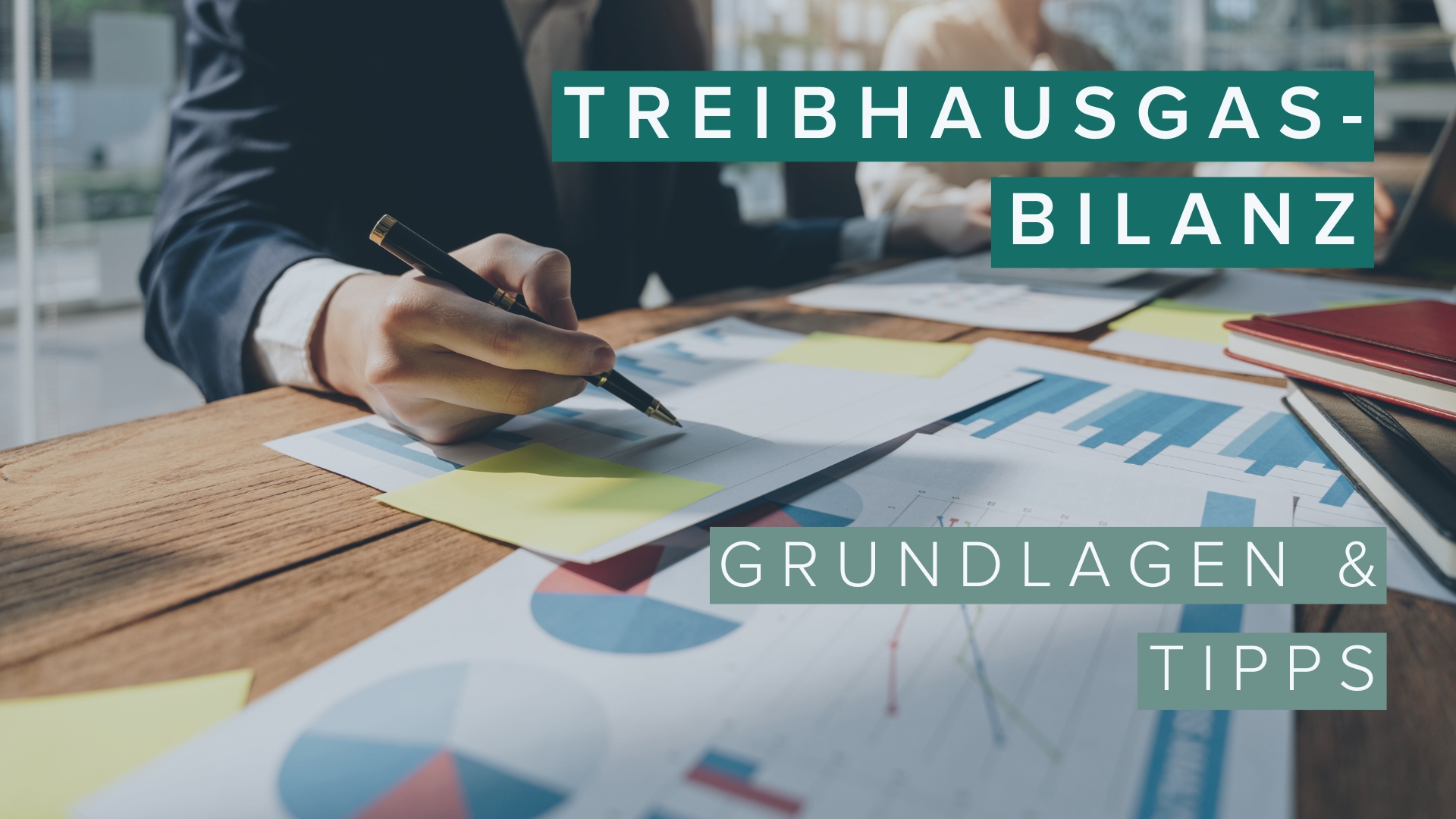 Treibhausgasbilanz Titelbild. Grundlagen und Tipps